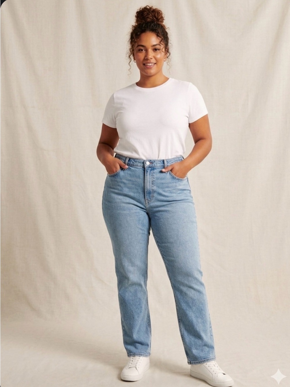 Abercrombie & Fitch‎ | The '90s Slim Straight Ultra High Rise Jeans - 33/16